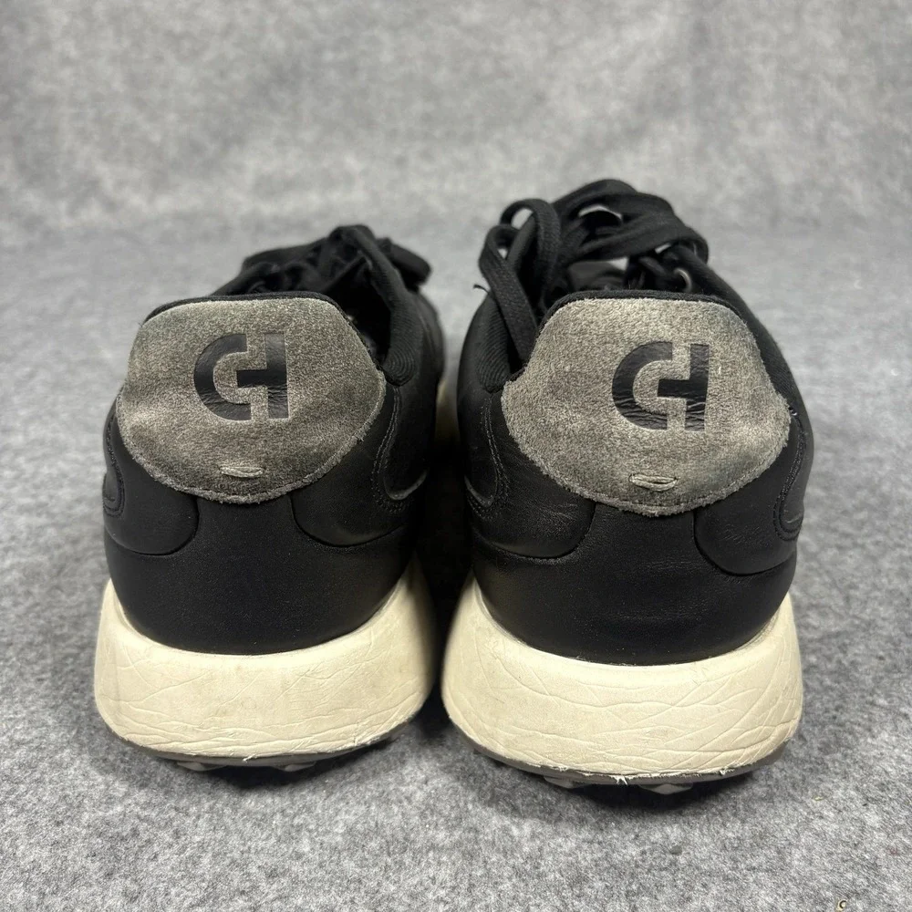 Cole Haan Grand Crosscourt Sneakers 13 Black Leather Suede‎ Accents
